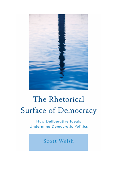 Cover des Buchs: The Rhetorical Surface of Democracy