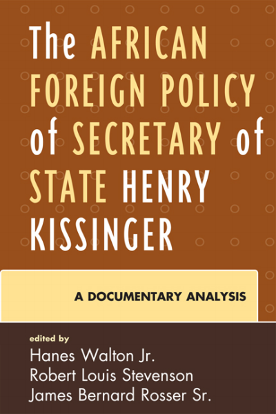 Cover des Buchs: The African Foreign Policy of Secretary of State Henry Kissinger