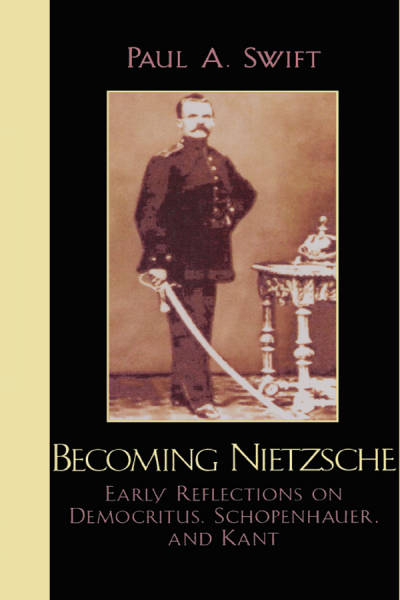 Cover of book: Becoming Nietzsche