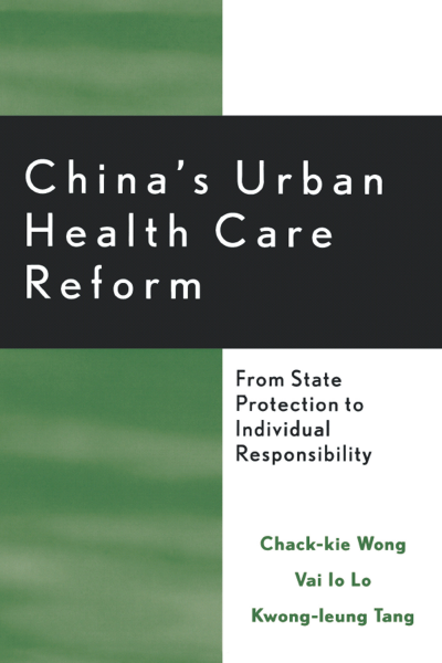 Cover des Buchs: China's Urban Health Care Reform