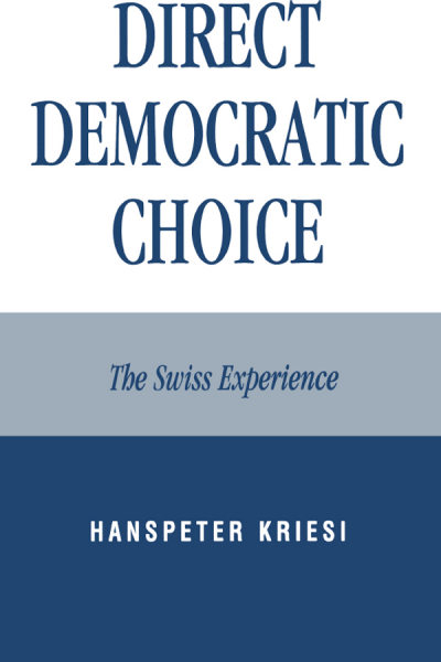 Cover des Buchs: Direct Democratic Choice