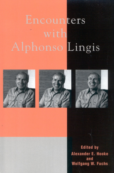 Cover of book: Encounters with Alphonso Lingis