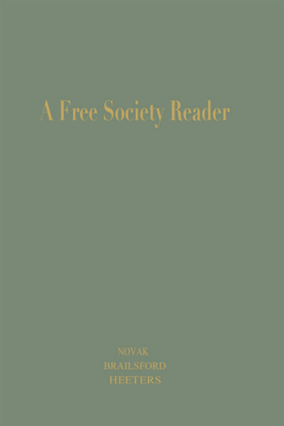 Cover des Buchs: A Free Society Reader