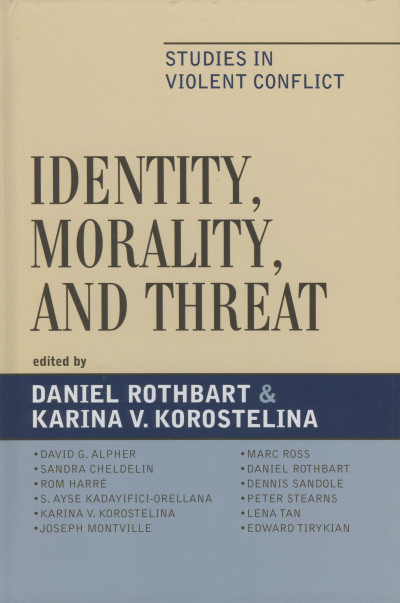 Cover of book: Identity, Morality, and Threat