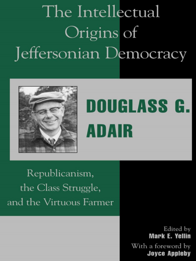 Cover of book: The Intellectual Origins of Jeffersonian Democracy