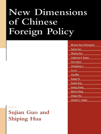 Cover des Buchs: New Dimensions of Chinese Foreign Policy