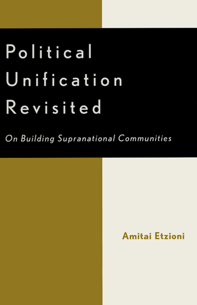 Cover of book: Political Unification Revisited