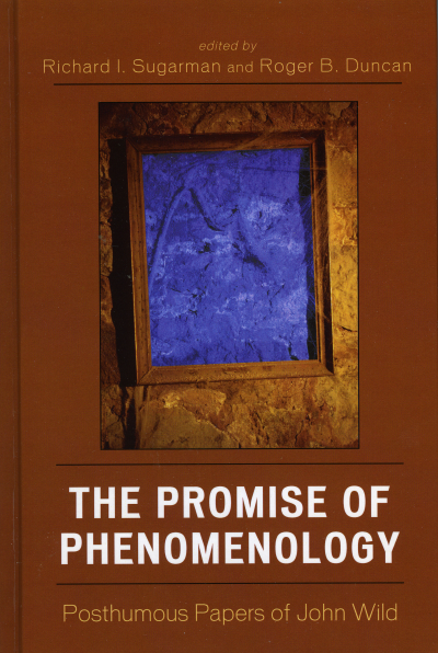 Cover of book: The Promise of Phenomenology