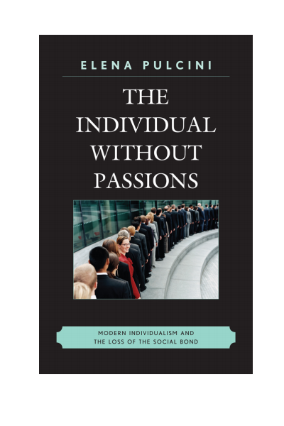 Cover of book: The Individual Without Passions