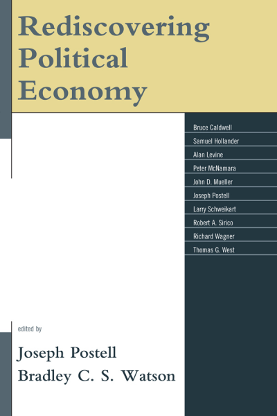 Cover des Buchs: Rediscovering Political Economy