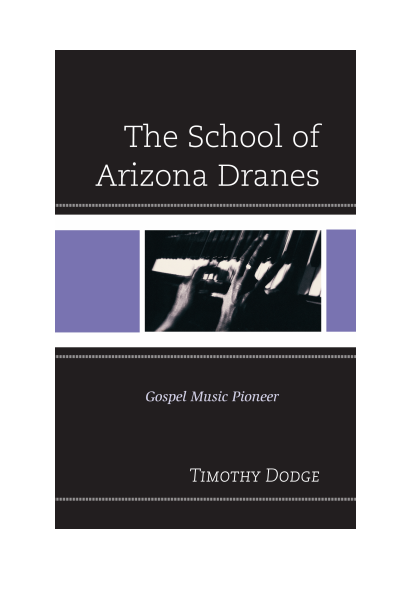 Cover of book: The School of Arizona Dranes