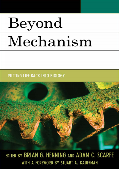 Cover of book: Beyond Mechanism