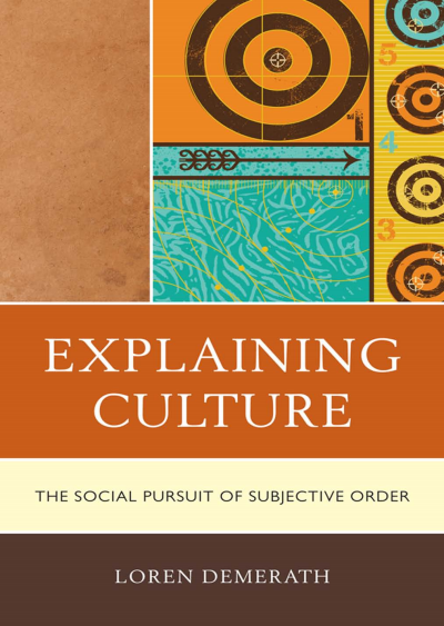 Cover of book: Explaining Culture