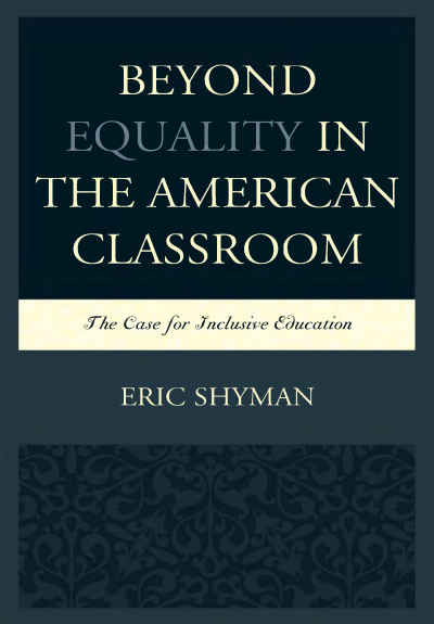 Cover of book: Beyond Equality in the American Classroom