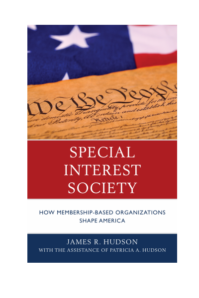 Cover of book: Special Interest Society