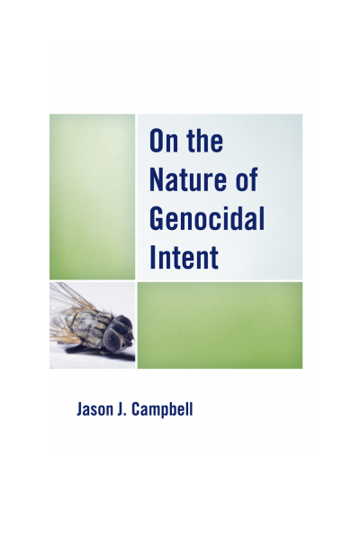 Cover des Buchs: On the Nature of Genocidal Intent