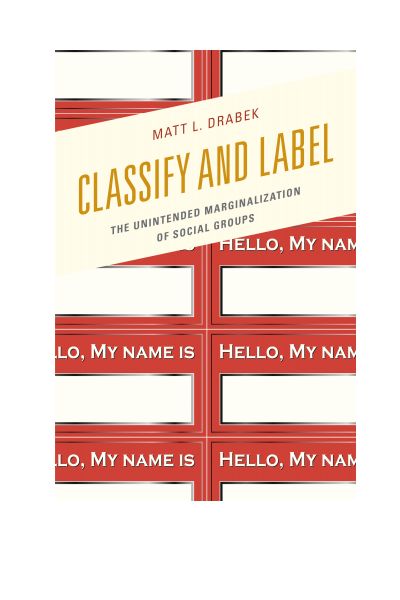Cover of book: Classify and Label