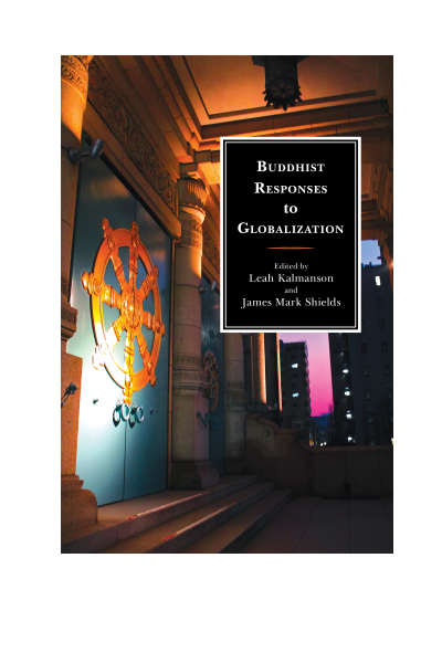 Cover of book: Buddhist Responses to Globalization