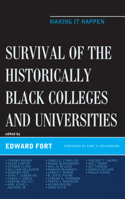 Cover of book: Survival of the Historically Black Colleges and Universities