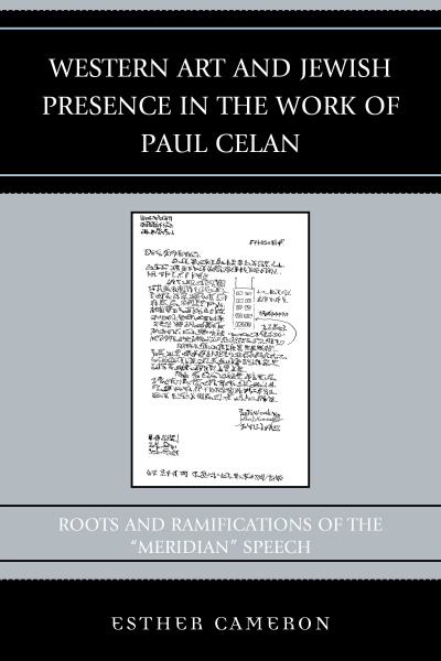 Cover des Buchs: Western Art and Jewish Presence in the Work of Paul Celan