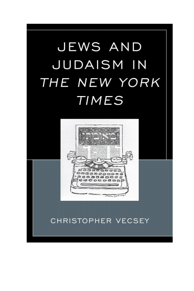 Cover des Buchs: Jews and Judaism in the New York Times
