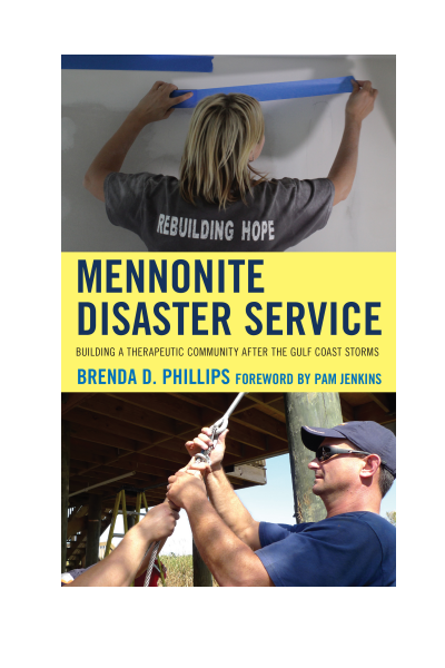 Cover of book: Mennonite Disaster Service