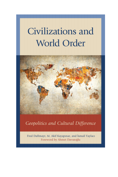 Cover of book: Civilizations and World Order