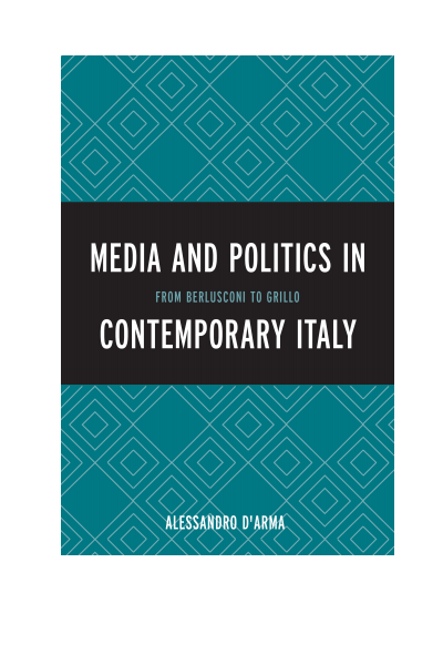 Cover des Buchs: Media and Politics in Contemporary Italy