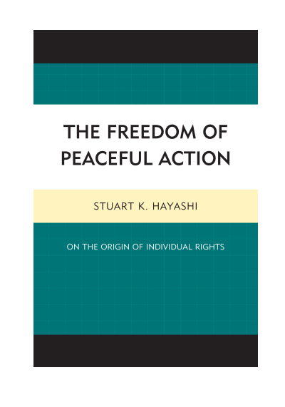 Cover of book: The Freedom of Peaceful Action