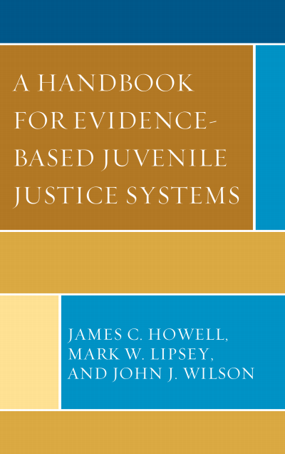 Cover des Buchs: A Handbook for Evidence-Based Juvenile Justice Systems