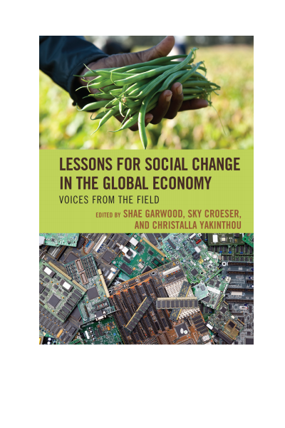 Cover of book: Lessons for Social Change in the Global Economy