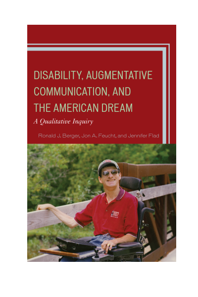 Cover of book: Disability, Augmentative Communication, and the American Dream