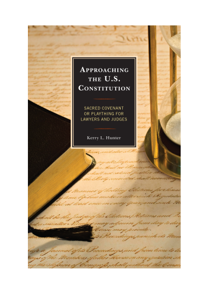 Cover des Buchs: Approaching the U. S. Constitution