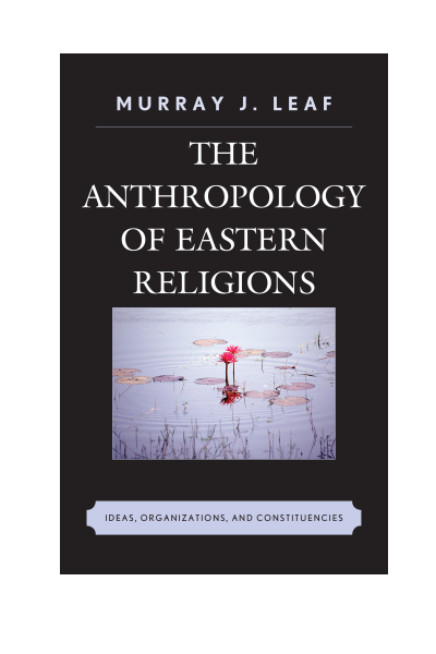 Cover of book: The Anthropology of Eastern Religions