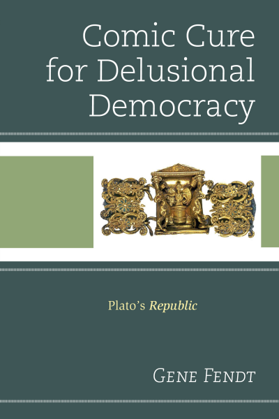 Cover of book: Comic Cure for Delusional Democracy