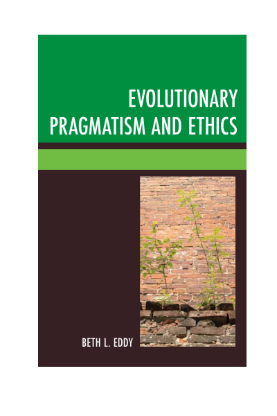 Cover of book: Evolutionary Pragmatism and Ethics