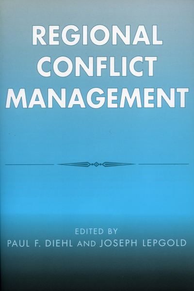 Cover des Buchs: Regional Conflict Management