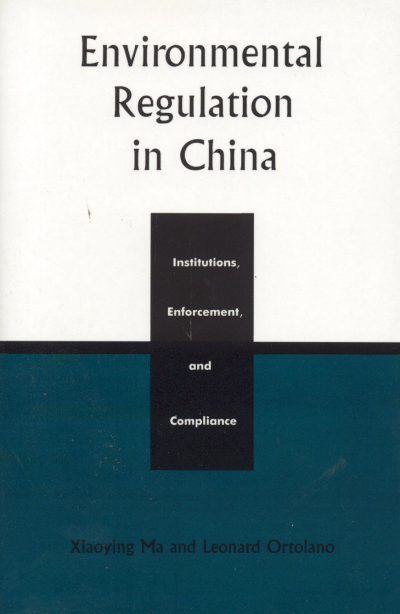 Cover of book: Environmental Regulation in China