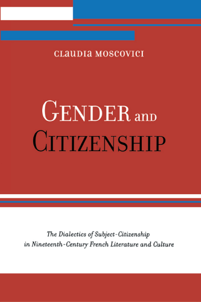 Cover des Buchs: Gender and Citizenship