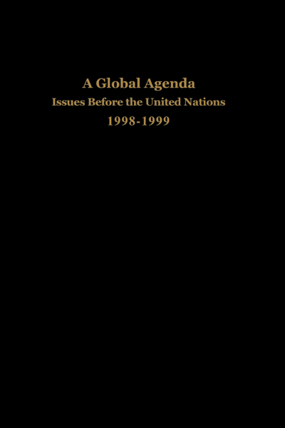 Cover des Buchs: A Global Agenda