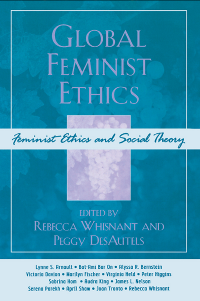 Cover of book: Global Feminist Ethics