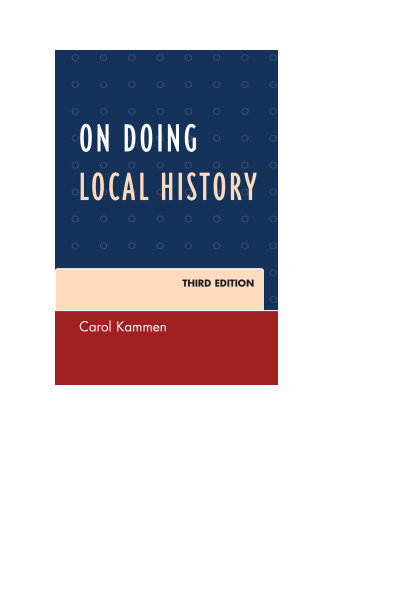 Cover of book: On Doing Local History