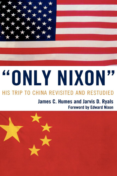 Cover of book: 'Only Nixon'