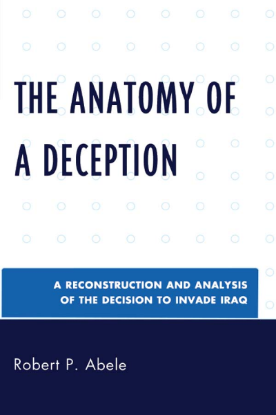 Cover des Buchs: The Anatomy of a Deception
