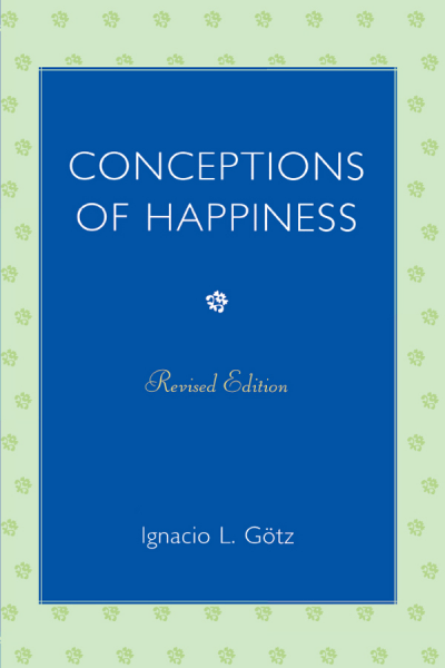 Cover of book: Conceptions of Happiness