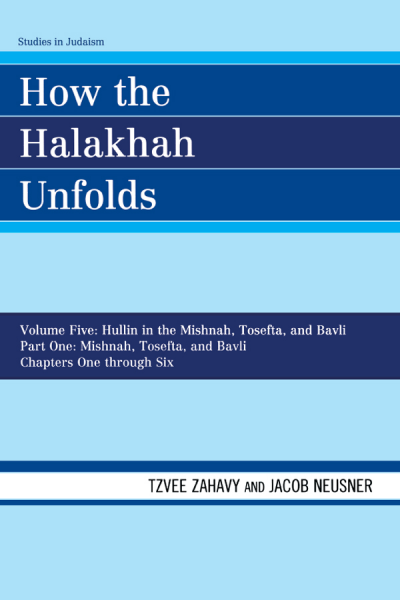 Cover des Buchs: How the Halakhah Unfolds