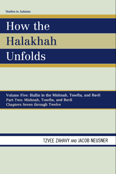 Cover des Buchs: How the Halakhah Unfolds