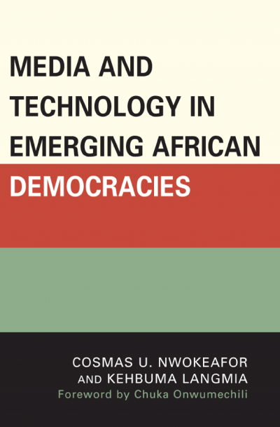 Cover of book: Media and Technology in Emerging African Democracies