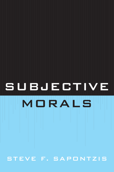 Cover of book: Subjective Morals