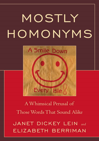 Cover des Buchs: Mostly Homonyms